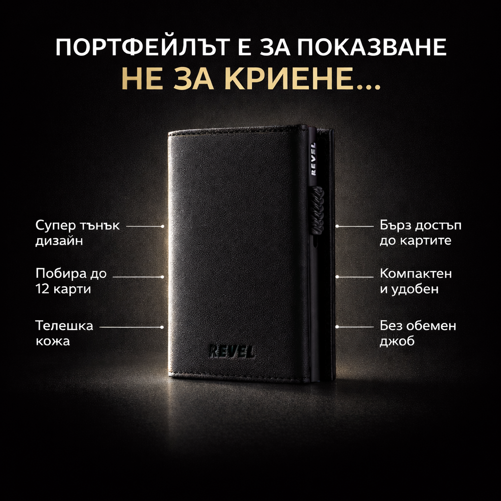 Портфейлът, който говори вместо теб
